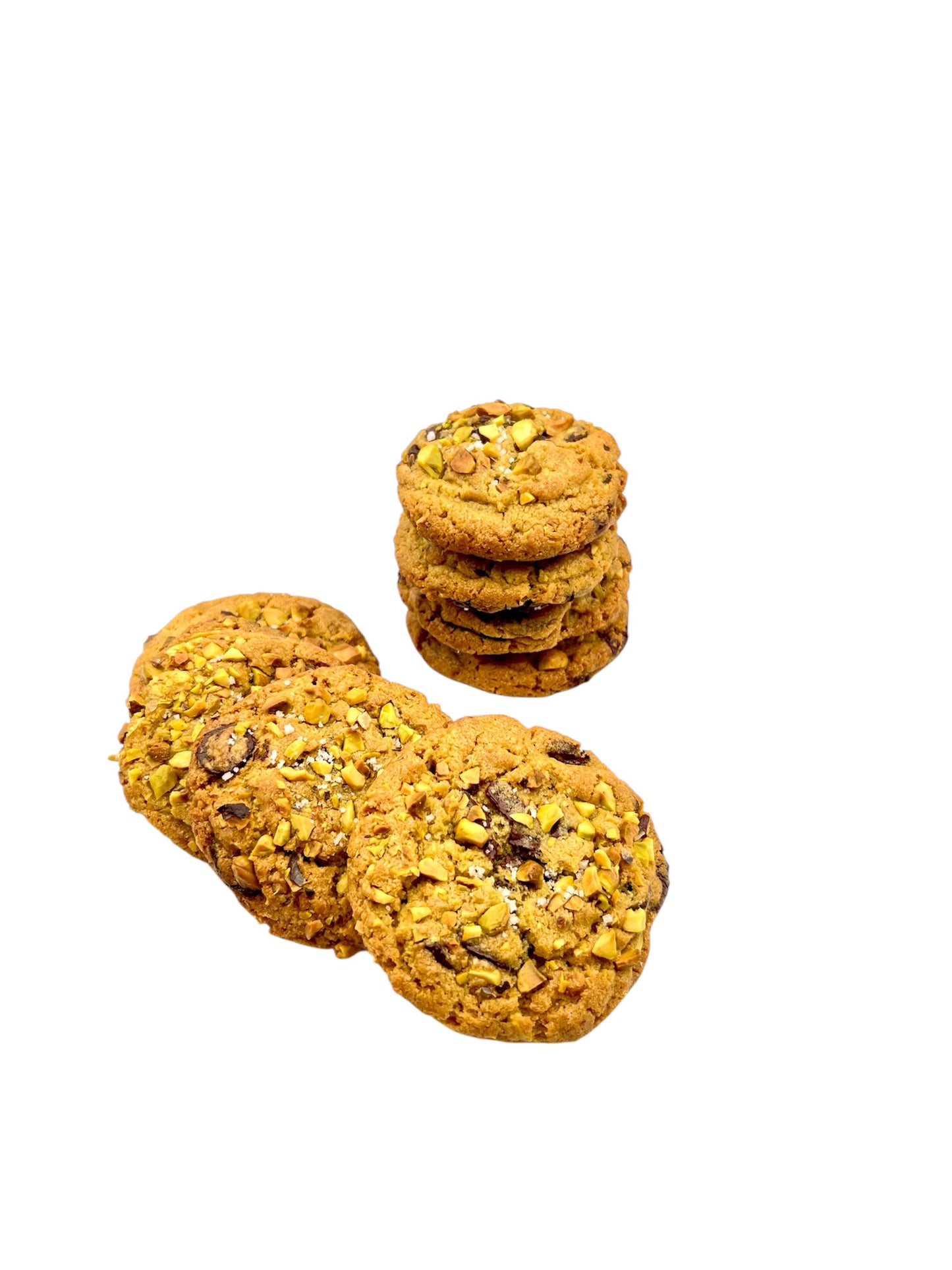 Pistachio Chocolate Chip Cookies