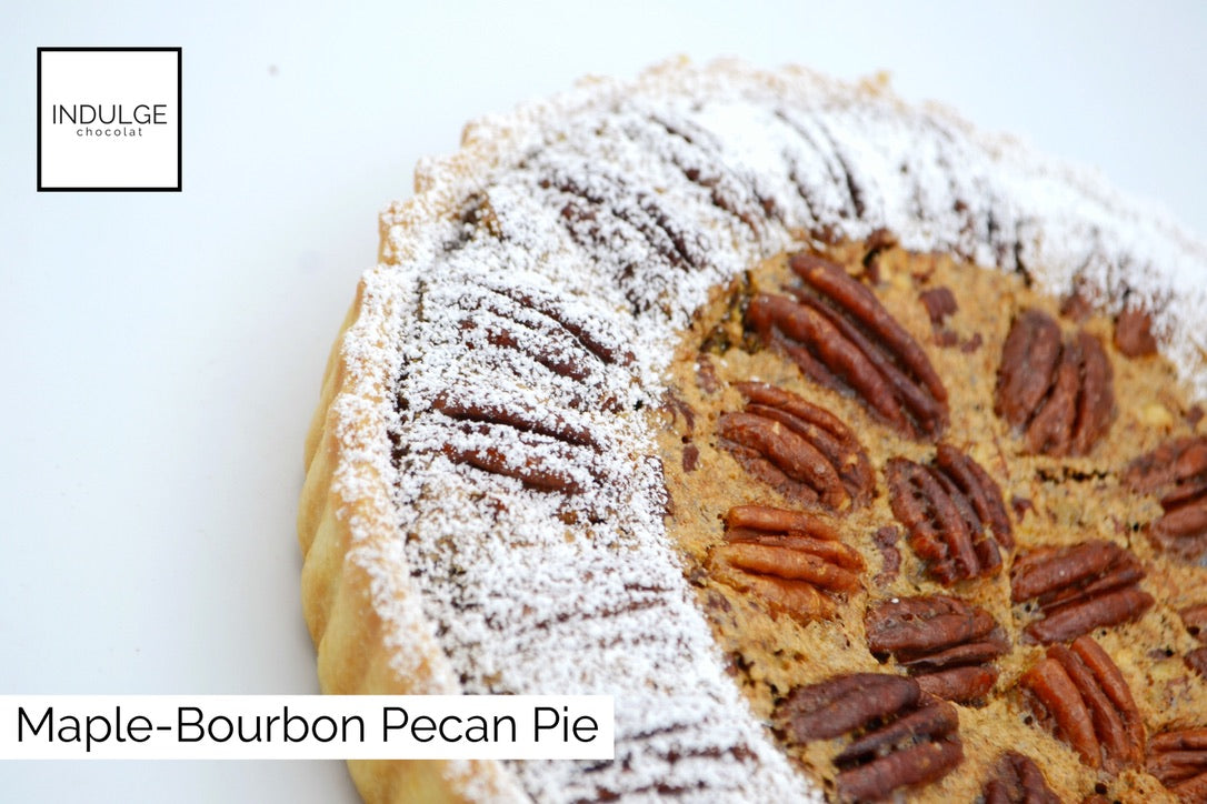 Maple Bourbon Pecan Tart