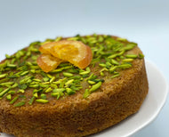 Moroccan Pistachio Orange Blossom Cake