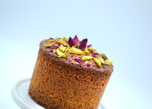 Moroccan Pistachio Rose Cake